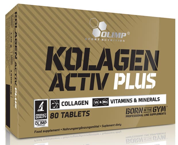 Добавка в упаковке Olimp Kolagen Activ Plus
