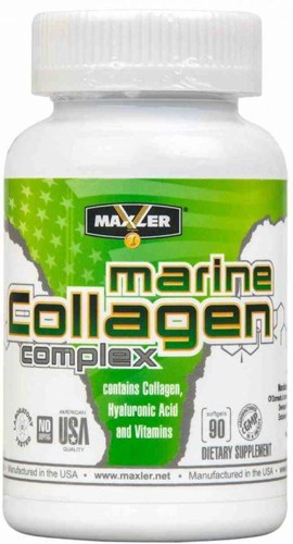 Упаковка БАДа Marine Collagen Complex Maxler