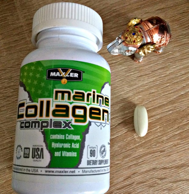 Добавка в виде капсул Marine Collagen Complex Maxler