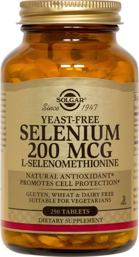 Добавка 200 мг Selenium