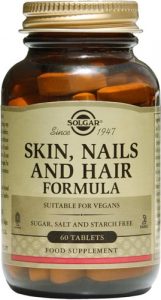 Упаковка 60 капсул skin nails hair