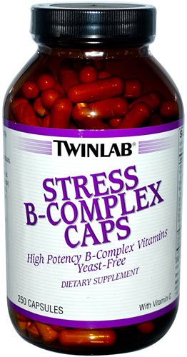 Упаковка добавки twinlab stress 250 капсул