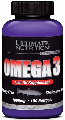 180 капсул БАД с омега 3 от Universal Nutrition