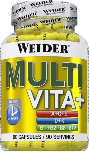 Упаковка витаминов weider multi vita+