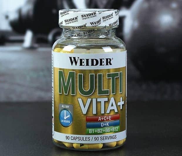 БАД с витаминами weider multi vita+