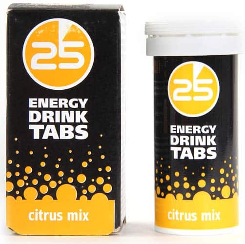 Упаковка из 25 таблеток 25 Energy Drink Tabs