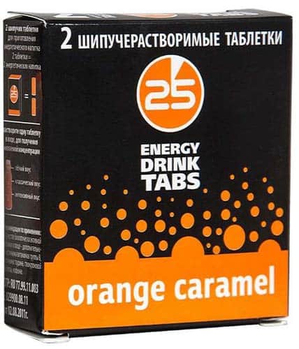 Добавка из двух таблеток 25 Energy Drink Tabs