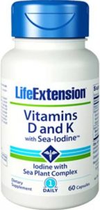 Упаковка БАДа Vitamins D and K with Sea-Iodine