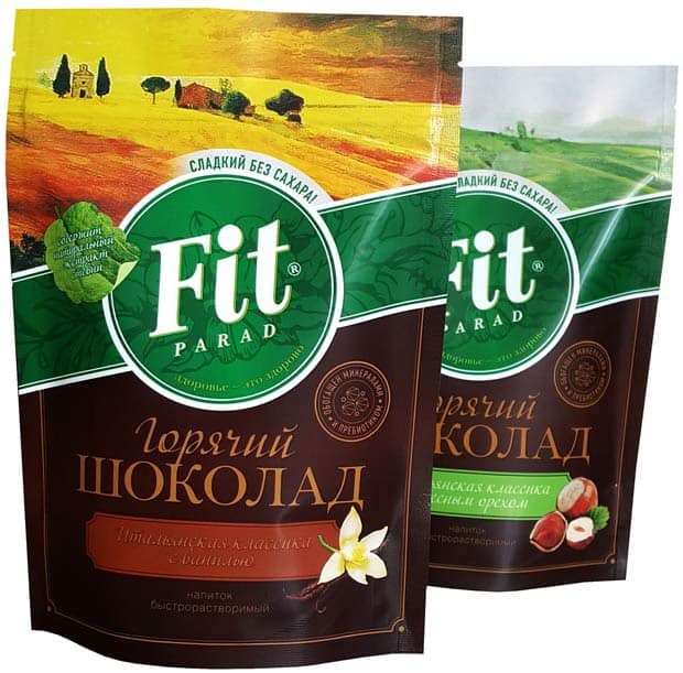 Горячий шоколад fit parad