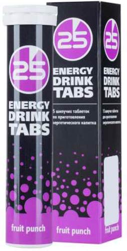 Шипучие таблетки 25 Energy Drink Tabs