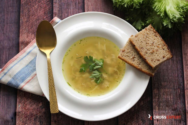 куриный суп с лапшой - пошаговый рецепт