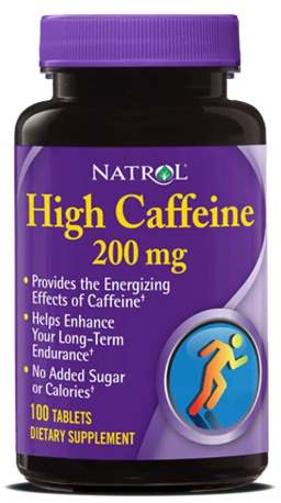 Капсулы Natrol High Caffeine
