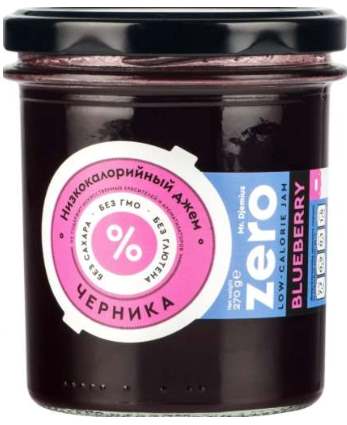 Джем Mr Djemius Zero с черникой