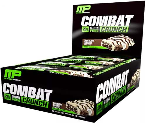 Упаковка MusclePharm Combat Crunch 