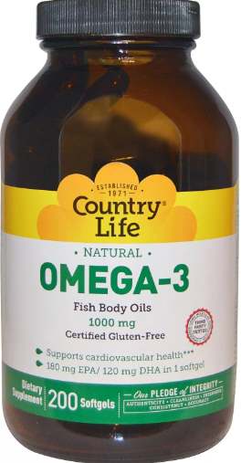 БАД Country Life Омега-3