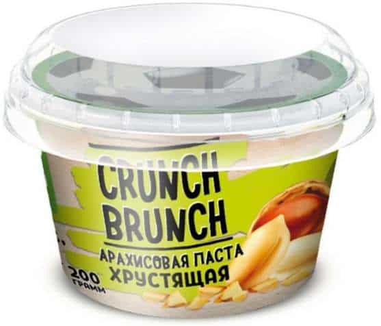 Хрустяющая Арахисовая паста Crunch Brunch