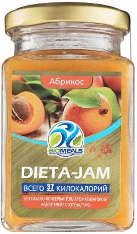 Dieta-Jam со вкусом абрикоса