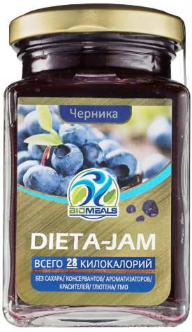 Dieta-Jam со вкусом черники