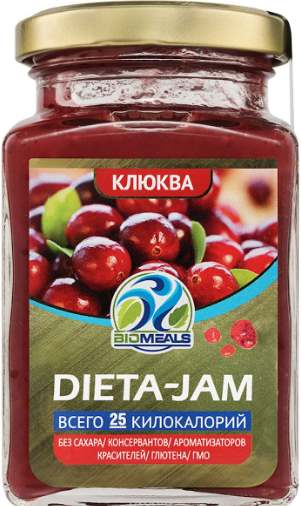 Dieta-Jam со вкусом клюквы
