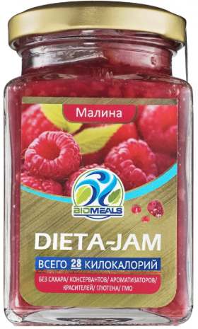 Dieta-Jam со вкусом малины