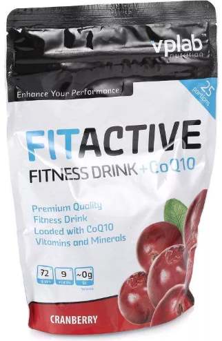 Коэнзим и клюква VPLab Fit Active