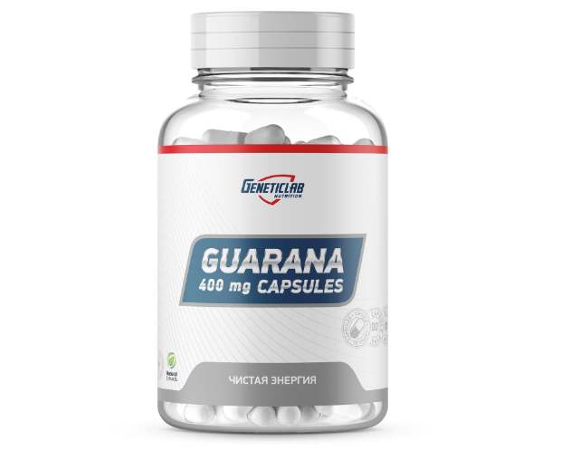 Упаковка с капсулами GeneticLab Guarana