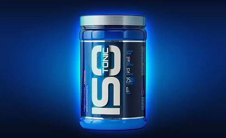 Rline ISOtonic на синем фоне