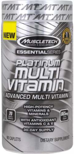Комплекс Muscletech Essential Series Platinum Multi Vitamin