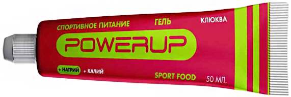 Гель Powerup со вкусом клюквы