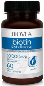 Упаковка Добавка biovea 10000 мкг