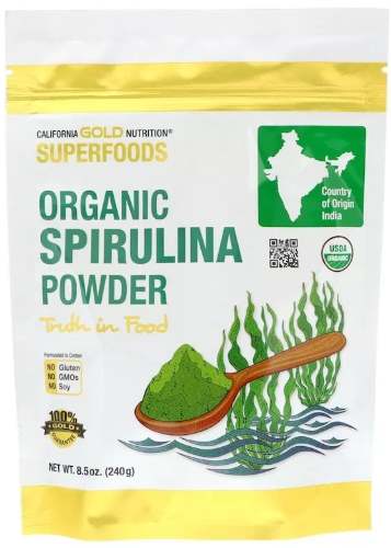 Порошок 240 грамм california spirulina