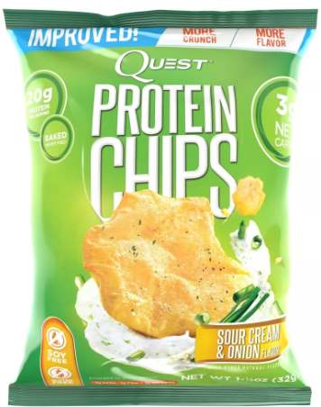 Quest Chips со вкусом сметаны и лука