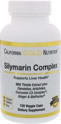 Добавка 120 капсул silymarin
