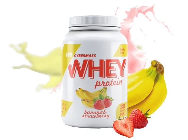 Cybermass Whey Protein банан-клубника