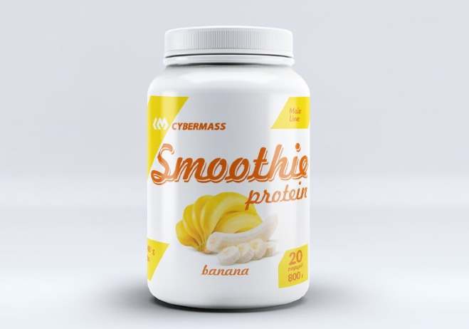 Добавка Банан Cybermass Protein Smoothie