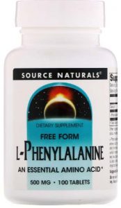 Добавка Source Naturals, L-фенилаланин