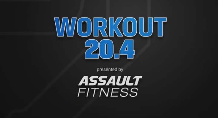 Crossfit open 20.4