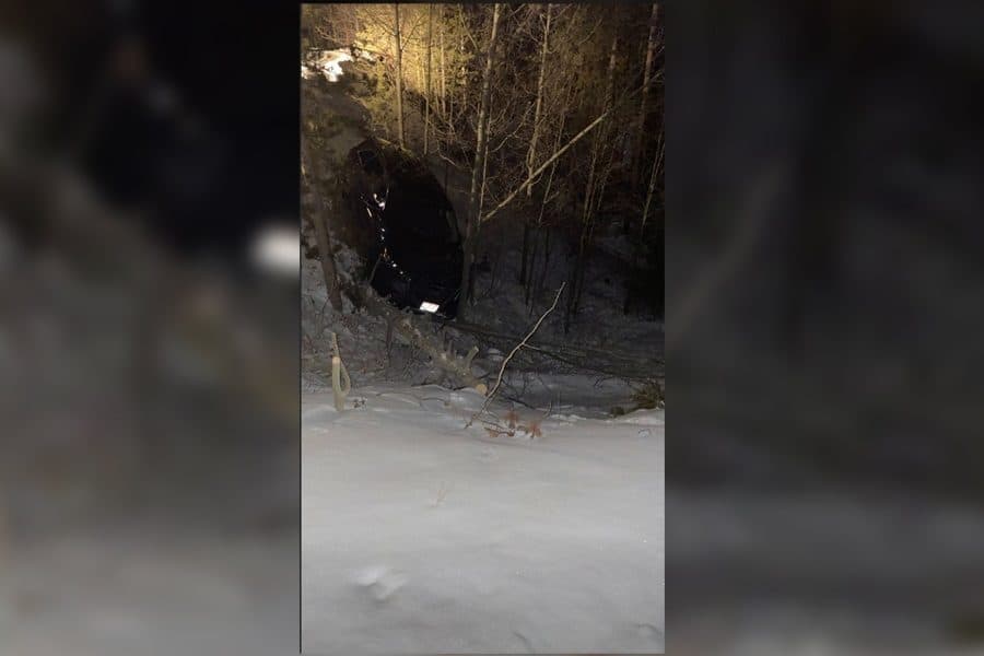 Дени Спрингл попала в аварию