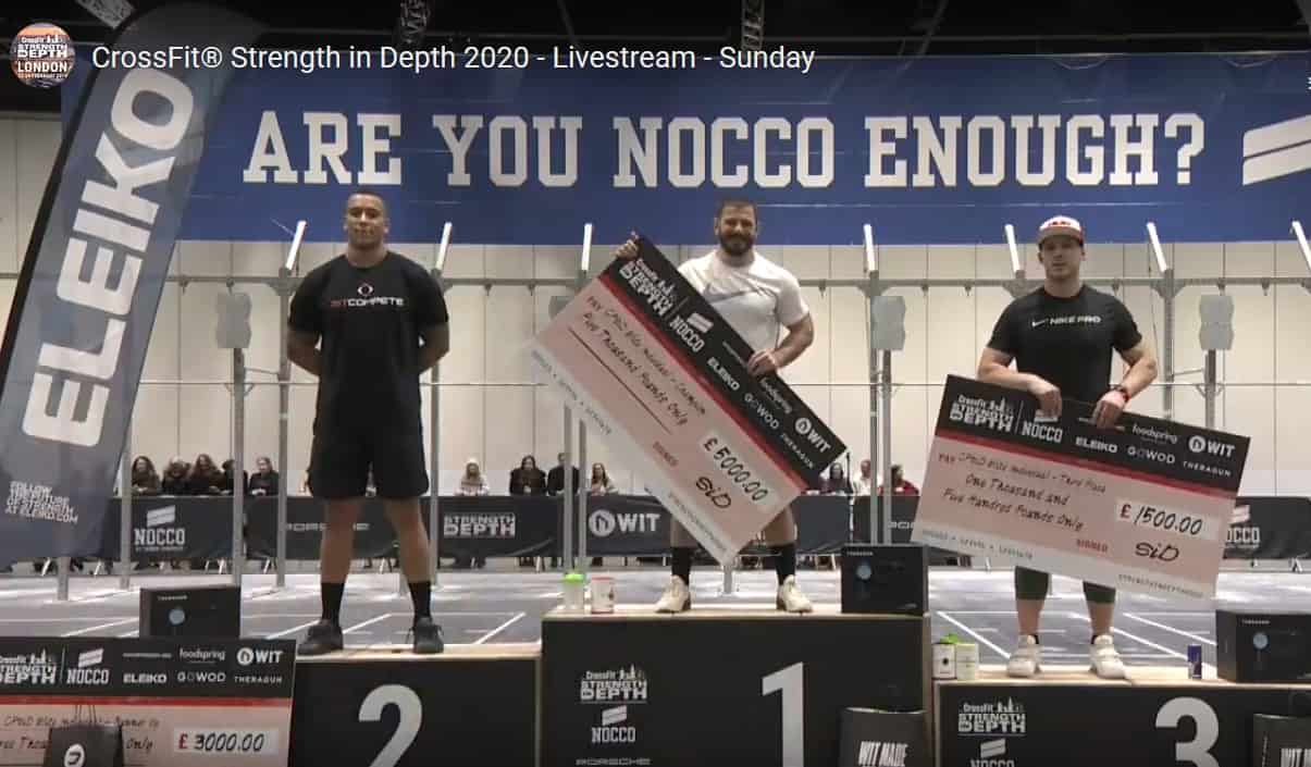 Победители CrossFit Strength in Depth 2020