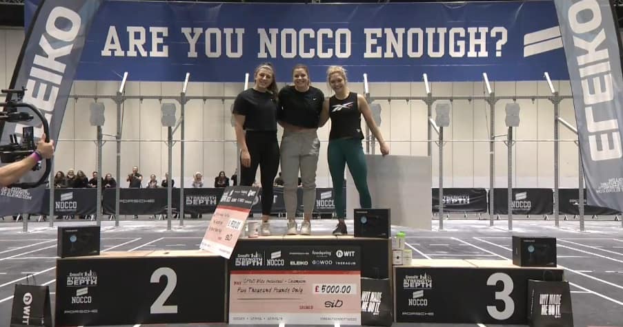 Победительницы CrossFit Strength in Depth 2020