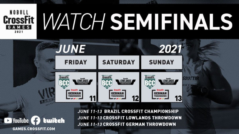 Третья неделя полуфинала CrossFit Games