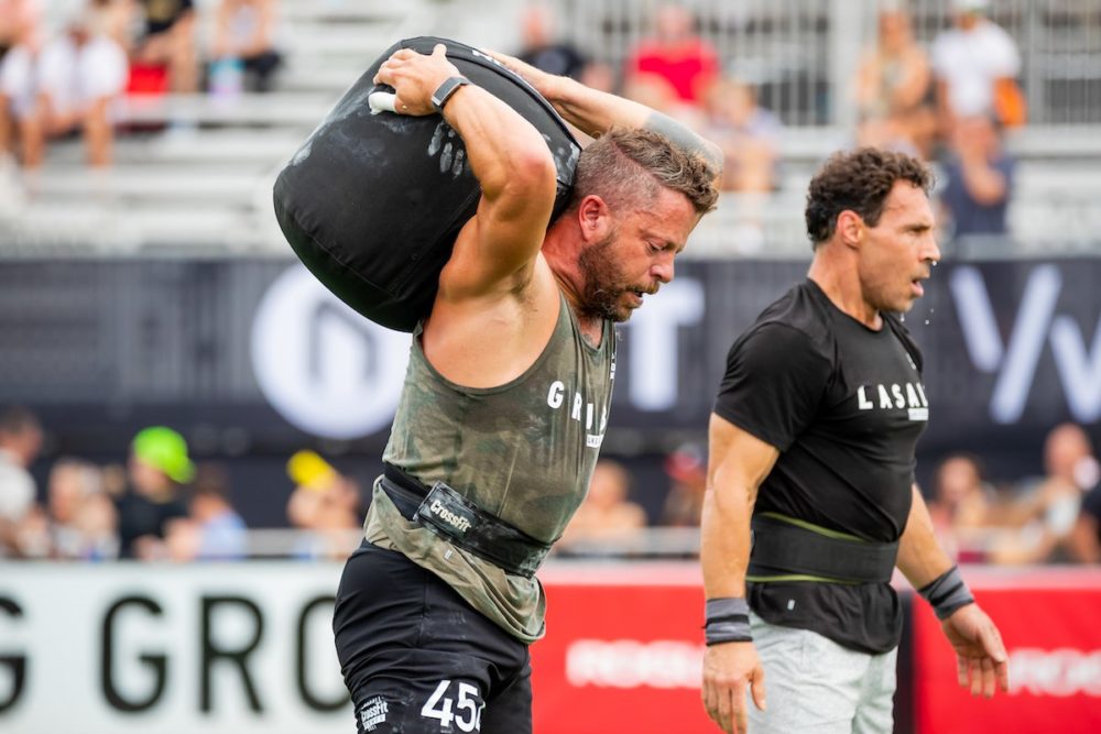 Jason Grubb at the 2021 NOBULL CrossFit Games